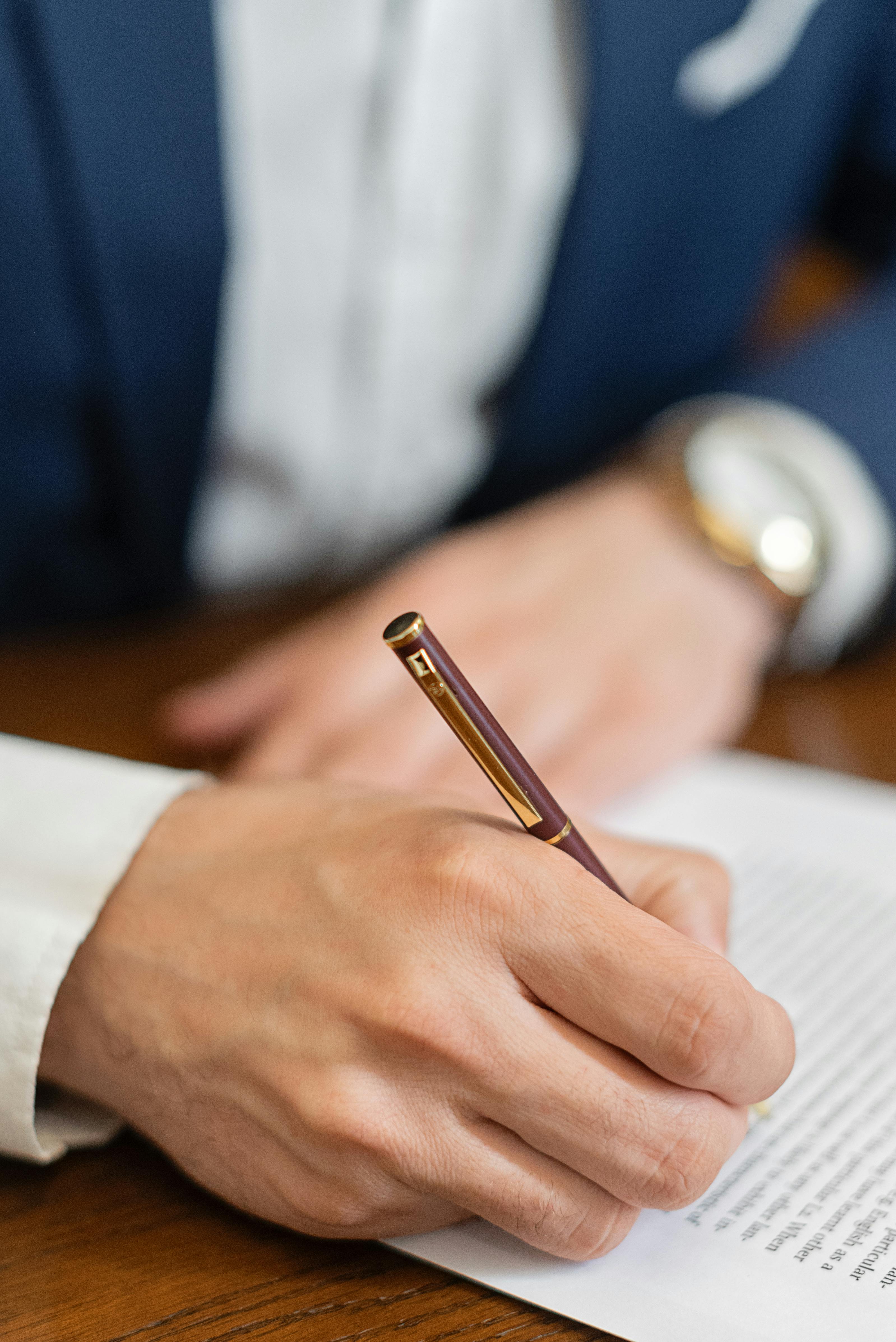 signing loan agreement