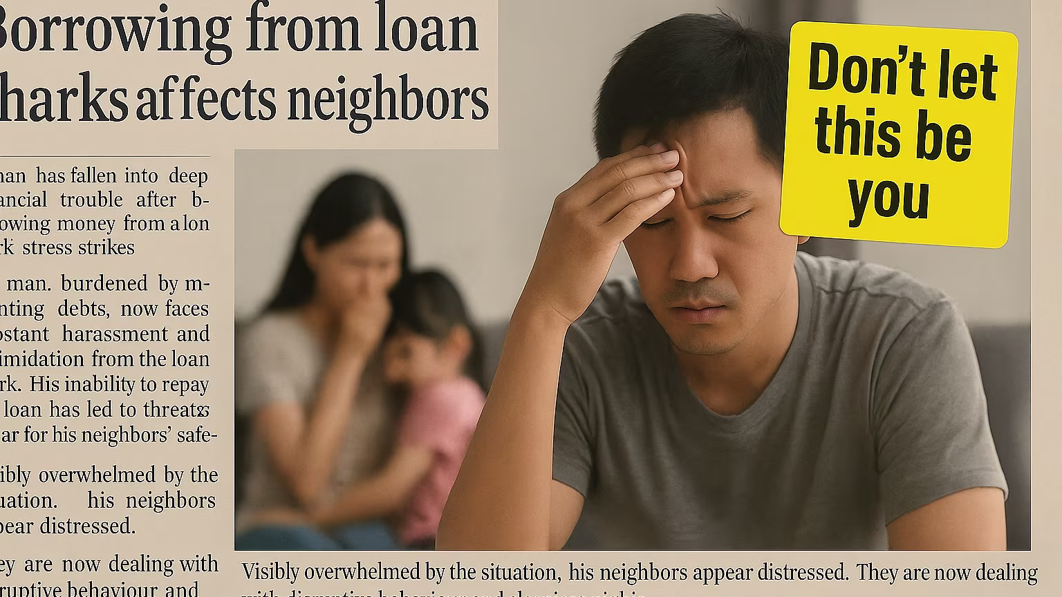 Owe money pay money illegal loan sharks